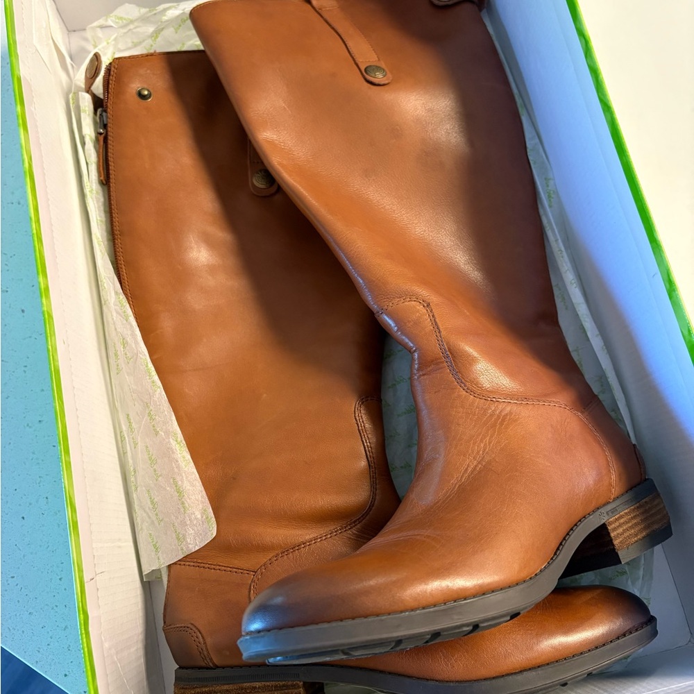 Sam Edelman Brown Heeled Boots